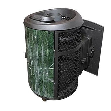 печь Атмосфера L комб. сетка-ламель змеевик